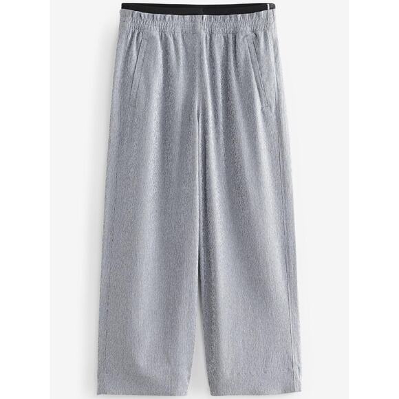 Athleta Echo Wide Leg Pantalon 3/4 Cropped Pants Women’s Size 4 MSRP $109 - Picture 4 of 9